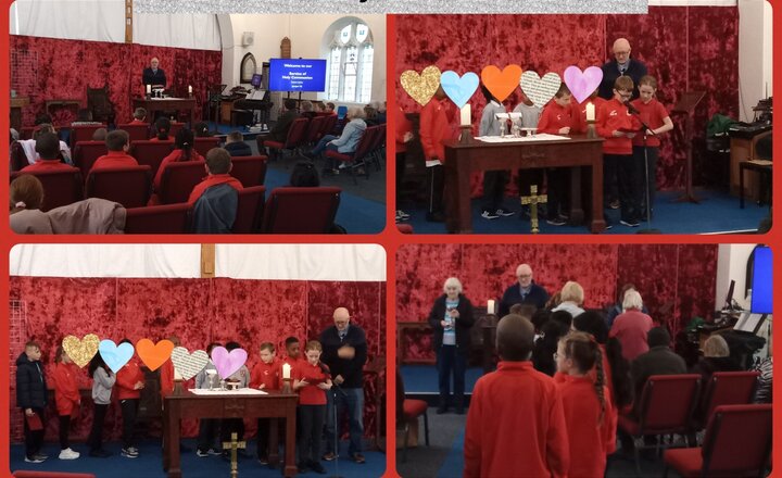 Image of Year 5 Holy Communion Service