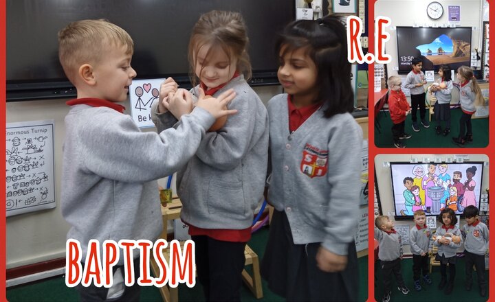 Image of Year 1 - RE - Baptism