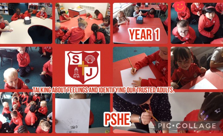 Image of Year 1 PSHE Feelings and Trusted Adults