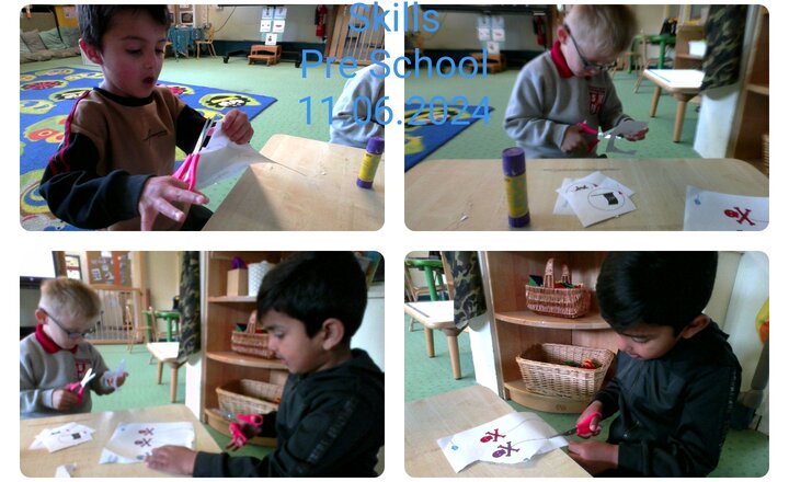 Image of Pre School- Physical Development- Cutting skills