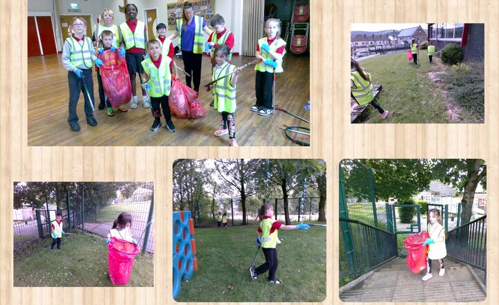 Image of School Council Litter Picking 