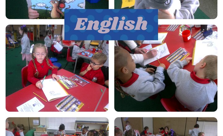 Image of Year 1 - English - Writing Using Finger Spaces