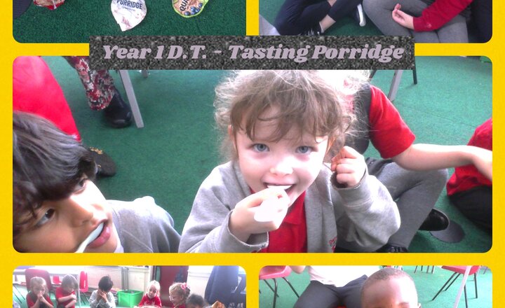 Image of Year 1 - DT - Tasting Porridge