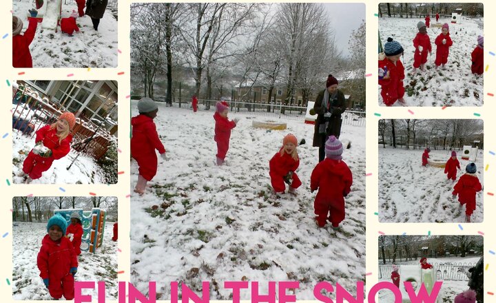 Image of Pre-School- Physical Development - Fun in the Snow