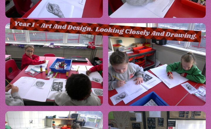 Image of Year 1 - Art and Design - Looking Carefully and Drawing Accurately