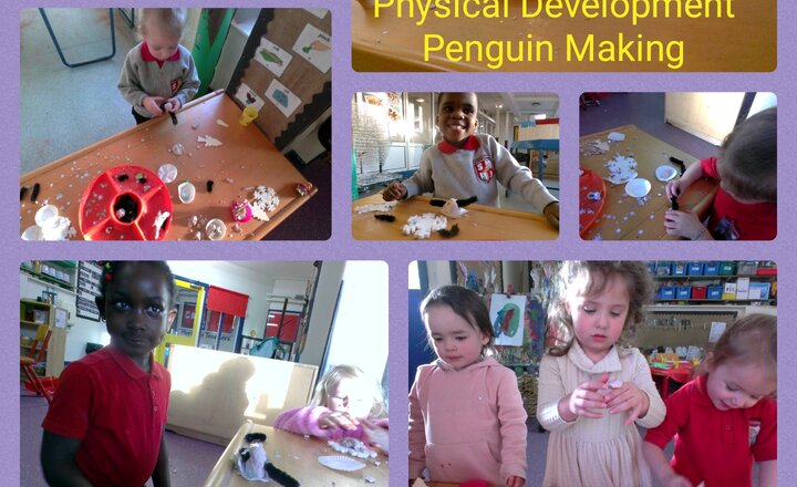 Image of Pre-School-Literacy-Penguin Making 