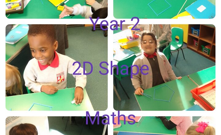 Image of Year 2  - Maths - Properties of 2D Shapes