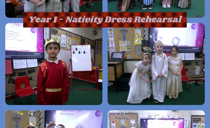 Image of Year 1 - Nativity Rehearsal