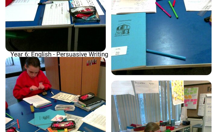 Image of Year 6: English - Persuasive Writing