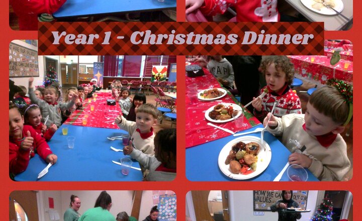 Image of Year 1 - Christmas Dinner