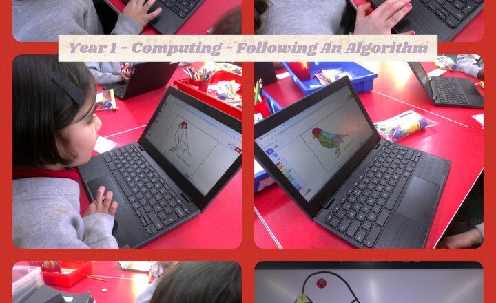 Image of Year 1 - Computing - Following An Alogrithm