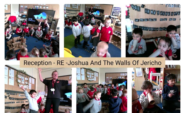 Image of Reception - RE - Joshua And The Walls Of Jericho