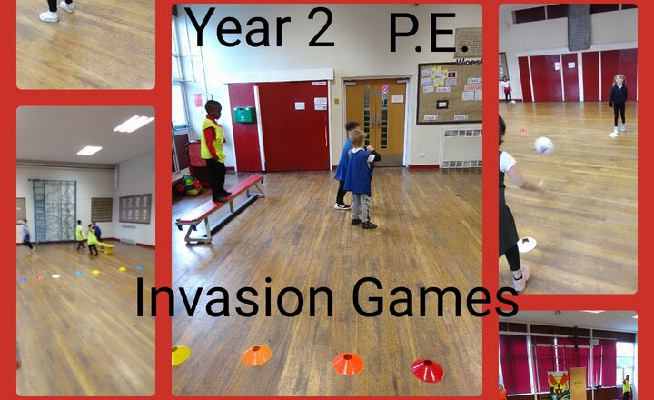 Image of Year 2 PE - Invasion Games