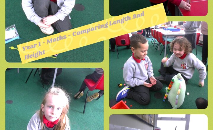 Image of Year 1 - Maths - Comparing Length And Height