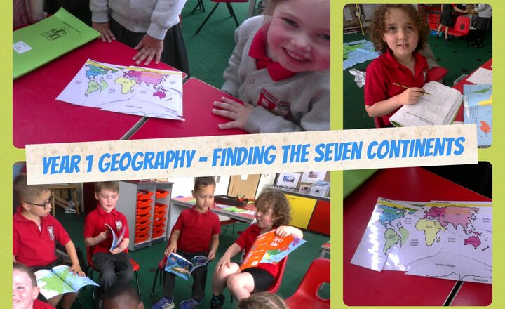 Image of Year 1 - Geography - Finding The Seven Continents