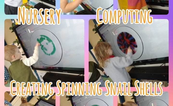 Image of Nursery - Computing - Creating Spinning Snail Shells