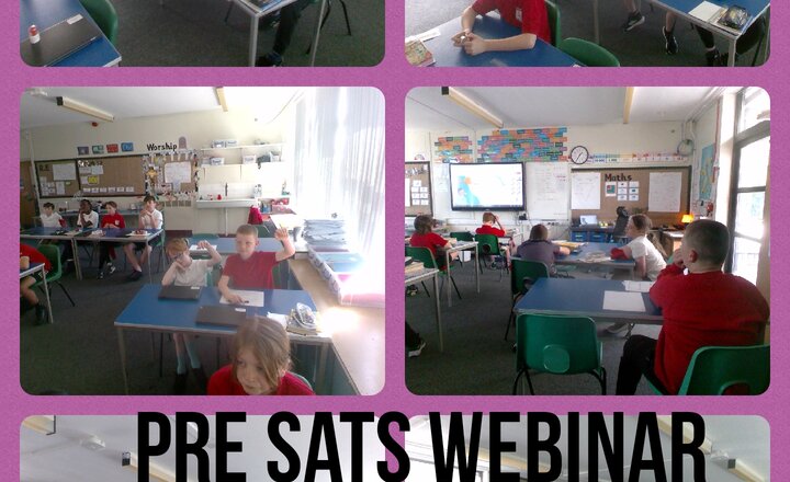 Image of Year 6 Pre Sats  Webinar 