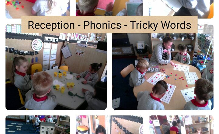 Image of Reception- Phonics - Tricky Words