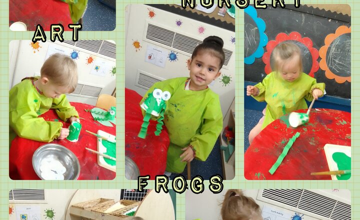 Image of Nursery - Art - Frogs