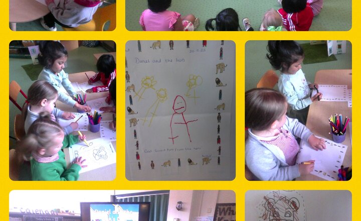 Image of Pre-School- R.E- Daniel And The Lion