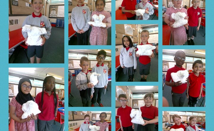 Image of Year 3 Art - Creating A sculpture Of The BFG