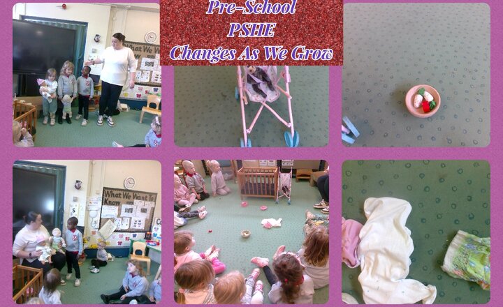 Image of Pre-School- PSHE- Changing As We Grow