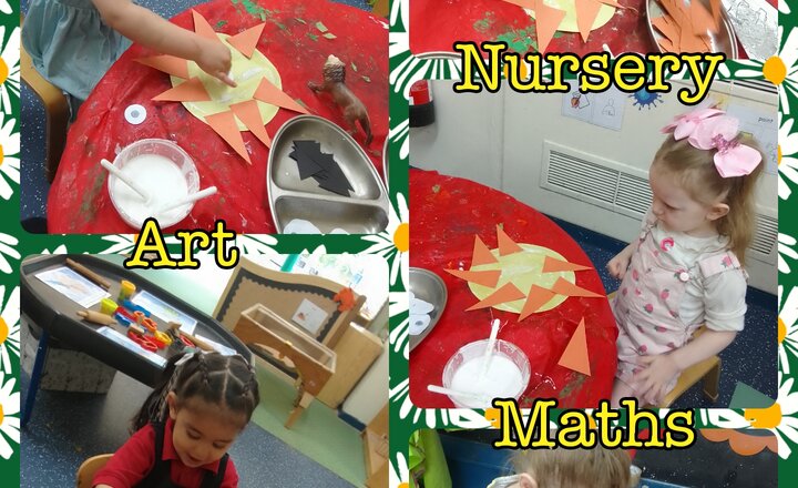 Image of Nursery - Maths - Art - Creating Lions With Simple Shapes 