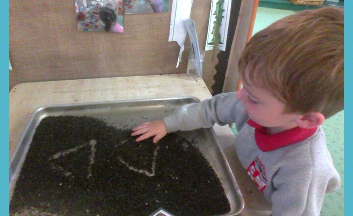 Image of Pre-School- Physical Development- Making Marks