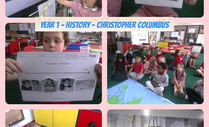 Image of Year 1 - History - Christopher Columbus