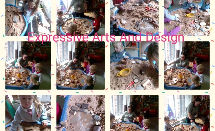 Image of  Pre-School - Expressive Art And Design - Creative Play - Making Rockpools 