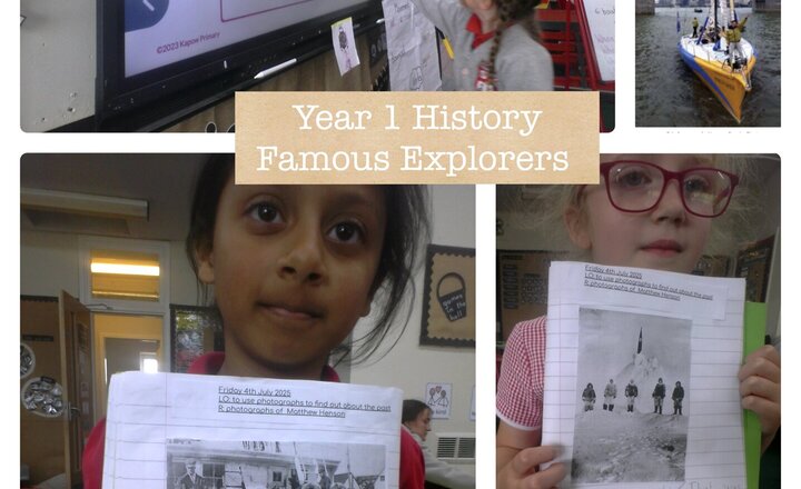 Image of Year 1 - History - Famous Explorers