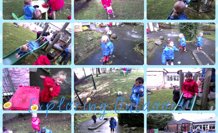 Image of Pre-School -Gross Motor Skills- Exploring outdoors