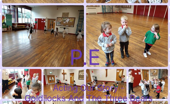 Image of Pre-School - PE - Different Sized Movements