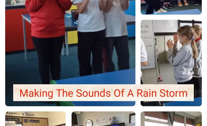 Image of Year 4 Music - Making The Sounds Of A Rain Storm