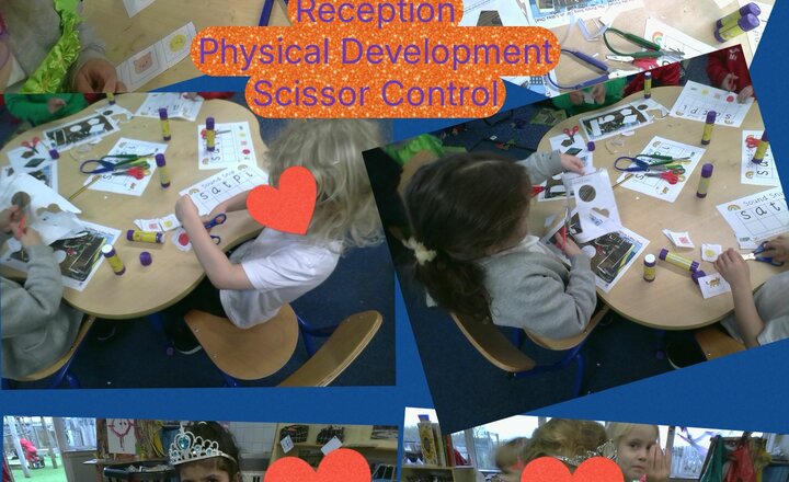 Image of Reception - Physical Development- Scissor Control