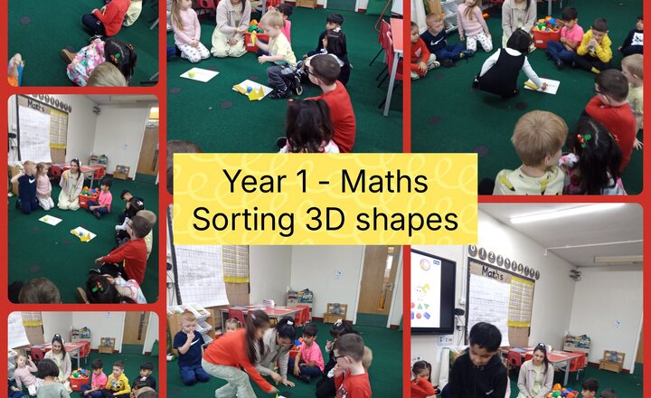 Image of Year 1 - Maths - Sorting 3D Shapes