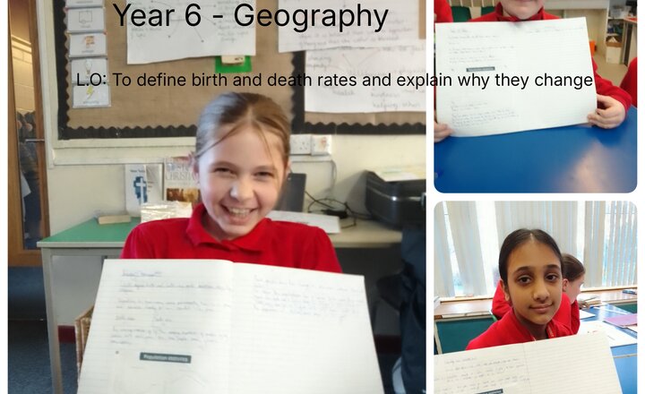 Image of Year 6: Geography - Population 