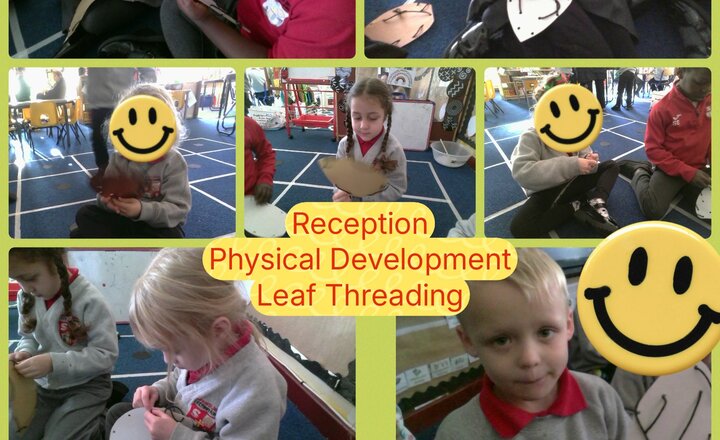Image of Reception- Physical Development- Leaf Threading 