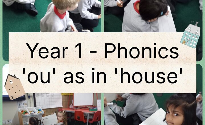 Image of Year 1 Phonics: 'ou' as in 'house'
