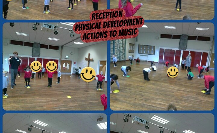 Image of Reception- Physical Development- Actions to Music