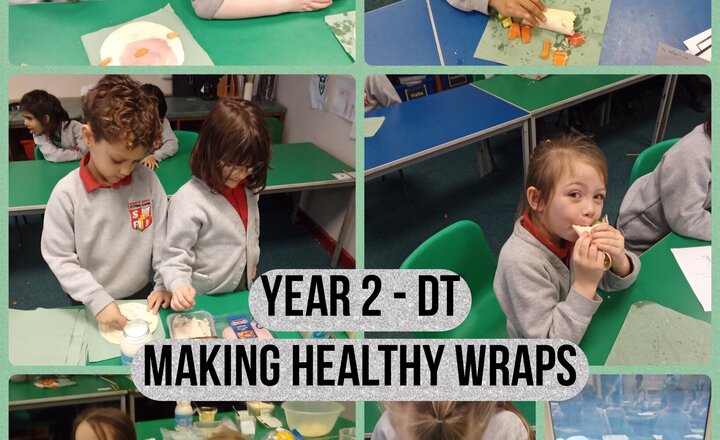 Image of Year 2 - Design Technology - Healthy Wraps