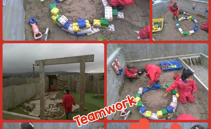 Image of Reception- PSHE-Teamwork