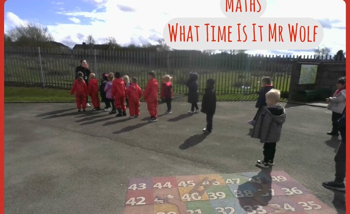 Image of Reception- Maths- What Time Is It Mr Wolf?