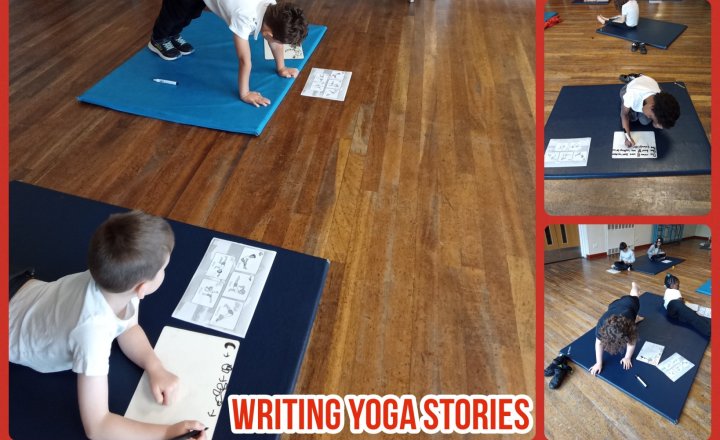 Image of Year 2 PE: Writing Yoga Stories