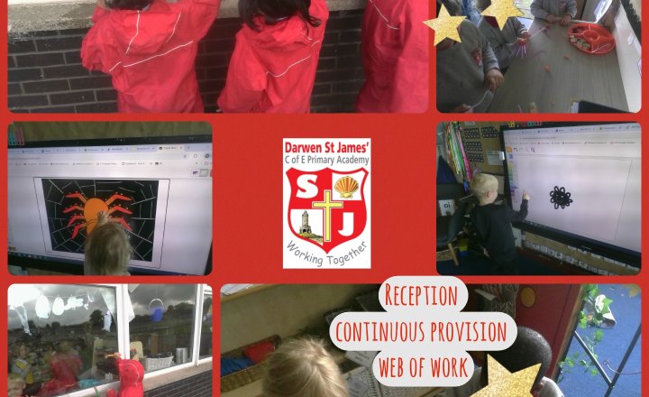 Image of Reception- Continuous Provision- Web of Work