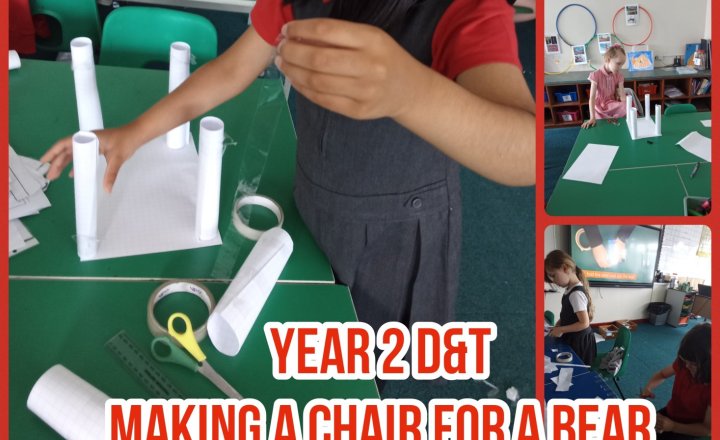 Image of Year 2 D&T: Make a chair for a bear