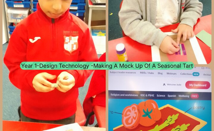 Image of Year 3 - Design and Technology - Making A Mock Up Of A Seasonal Tart
