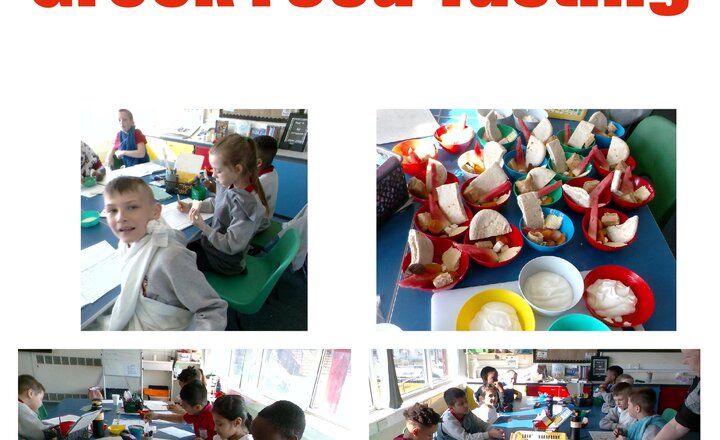 Image of Year 4 History Greek Food Tasting 