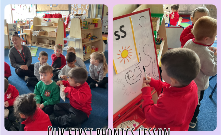 Image of Reception Class - Phonics