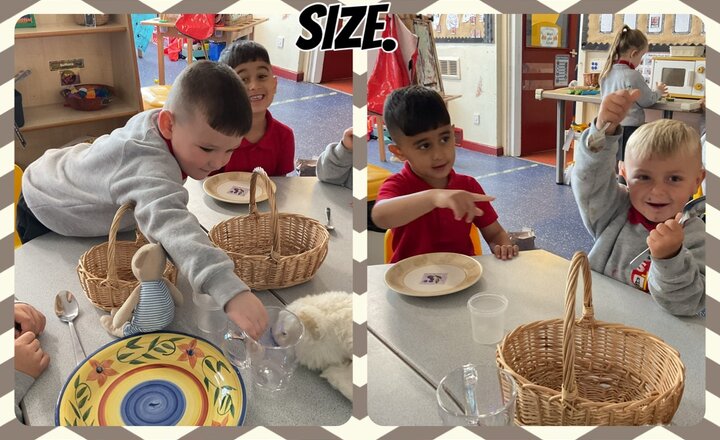 Image of Reception Class - Maths - Sorting Objects By Size